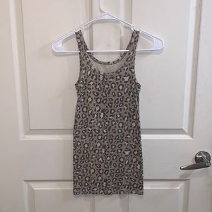 CHEETAH PRINT TANK TOP